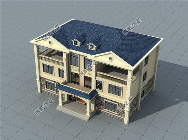 230平方米新农村双拼别墅户型图全套设计方案，13x18米