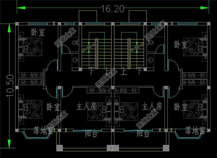 俩兄弟盖房子的双拼设计图,小宅基地设计方案