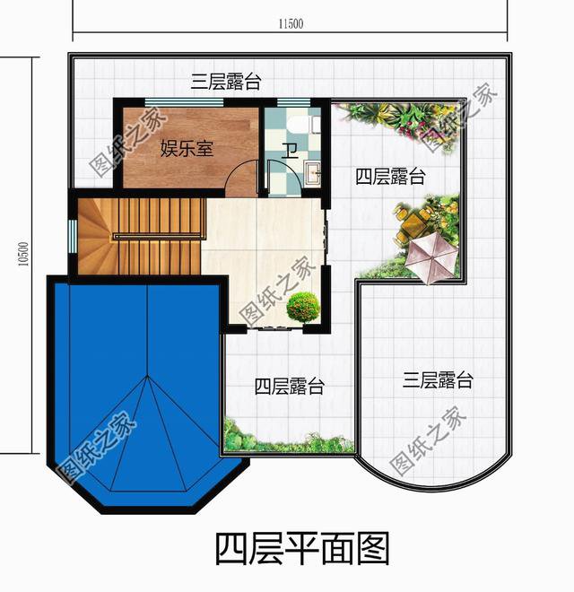 120平方房子设计图，看似简单的空间，能活出舒适的模样