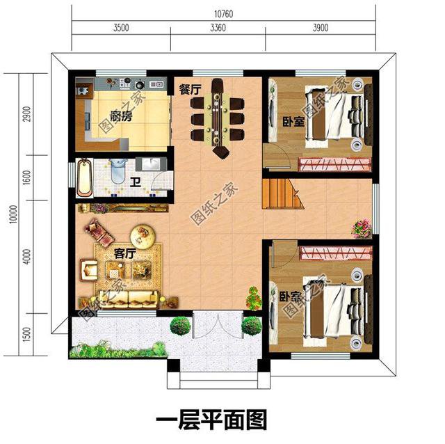 三款小两层农村自建房图片耐看又实用还担心建不出好房子吗