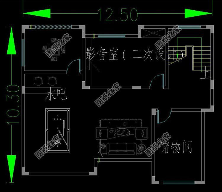 三层带临街铺面设计图，外观效果颜值高，让你看上一眼就喜欢！