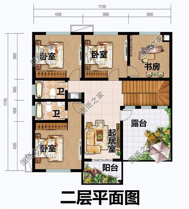 新中式二层自建房设计图，寻一处佳园，过上全村人都羡慕的生活