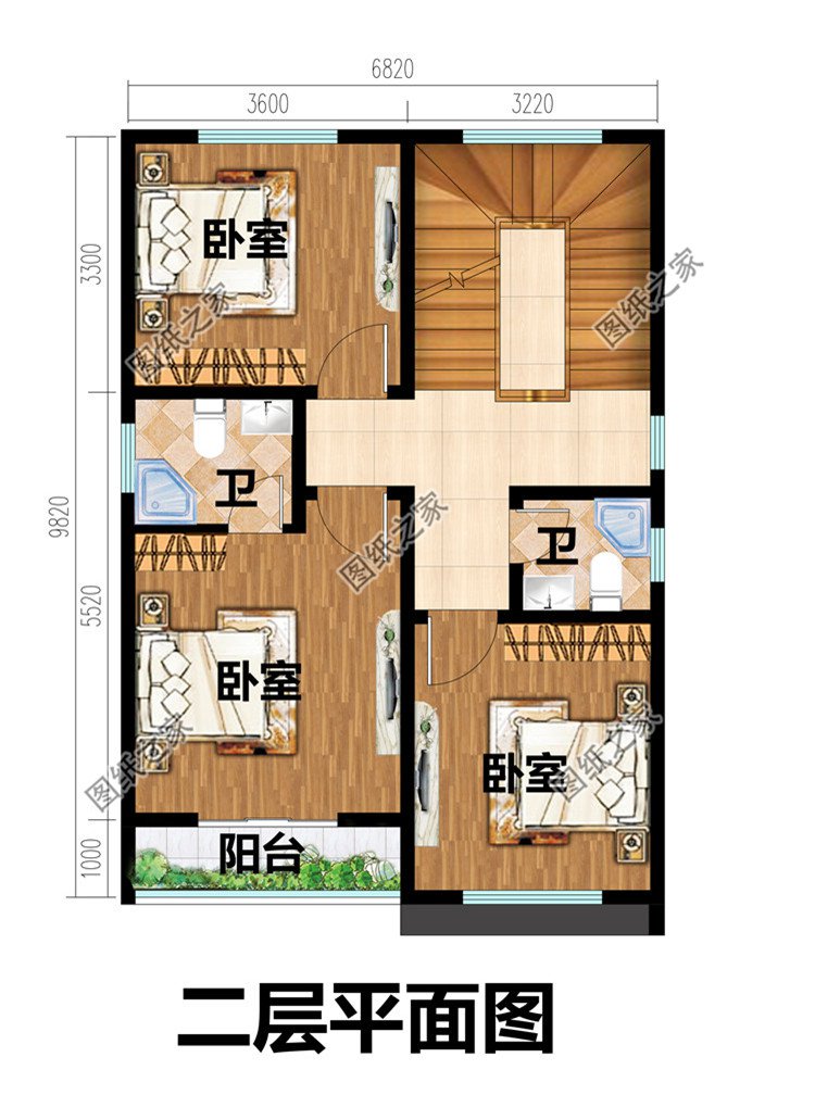 三层现代风格别墅设计图