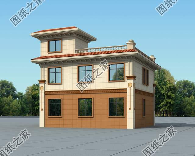 120平上下农村自建房设计图，符合大众的需求，打造一个温馨的家