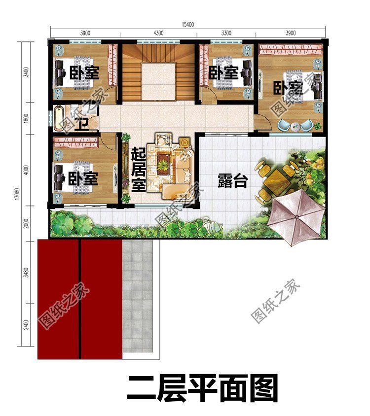 七字户型别墅设计推荐，合理安排布局实现完美的生活空间