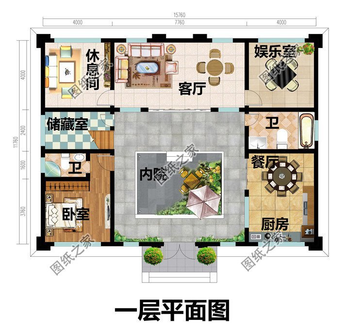 新中式三层别墅设计，气派住宅，彰显品质