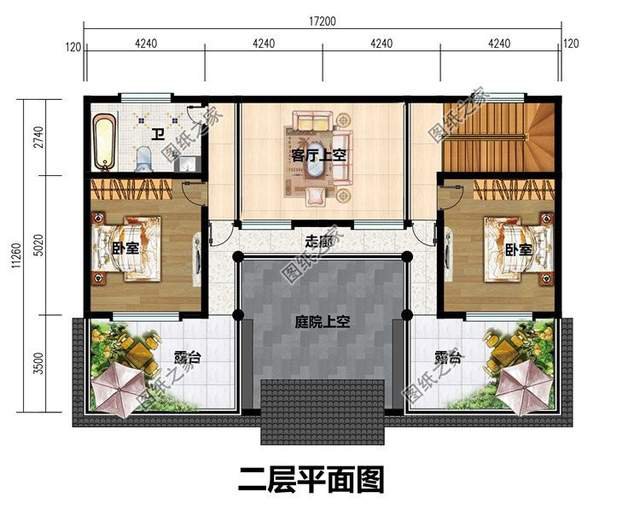 中式合院小别墅设计推荐，传统住宅设计，回归朴实的农村生活
