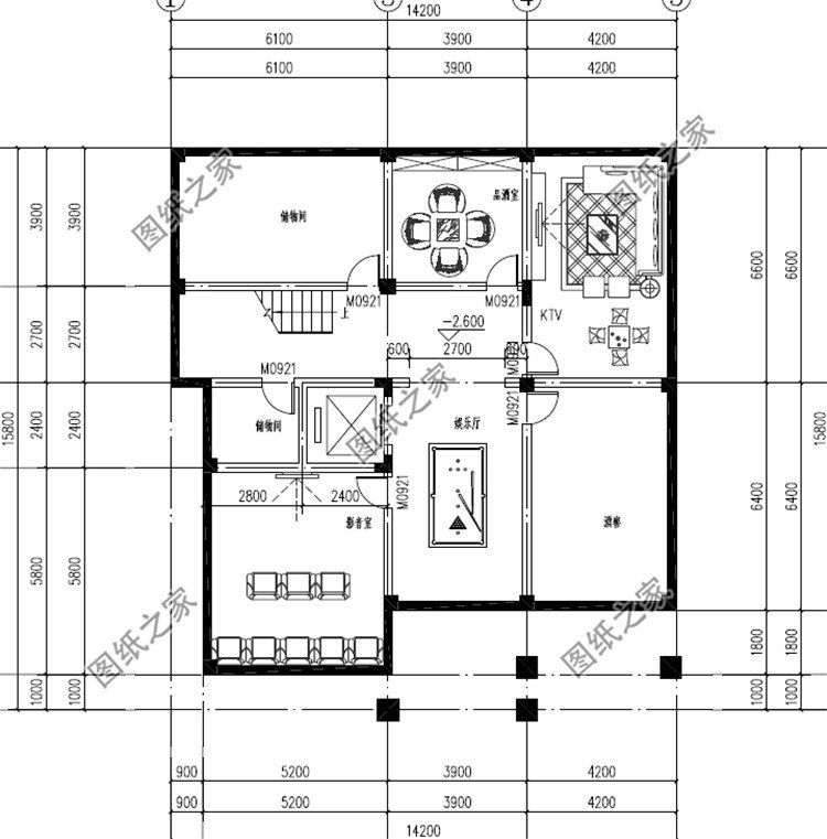 188平方的大别墅设计图负一层