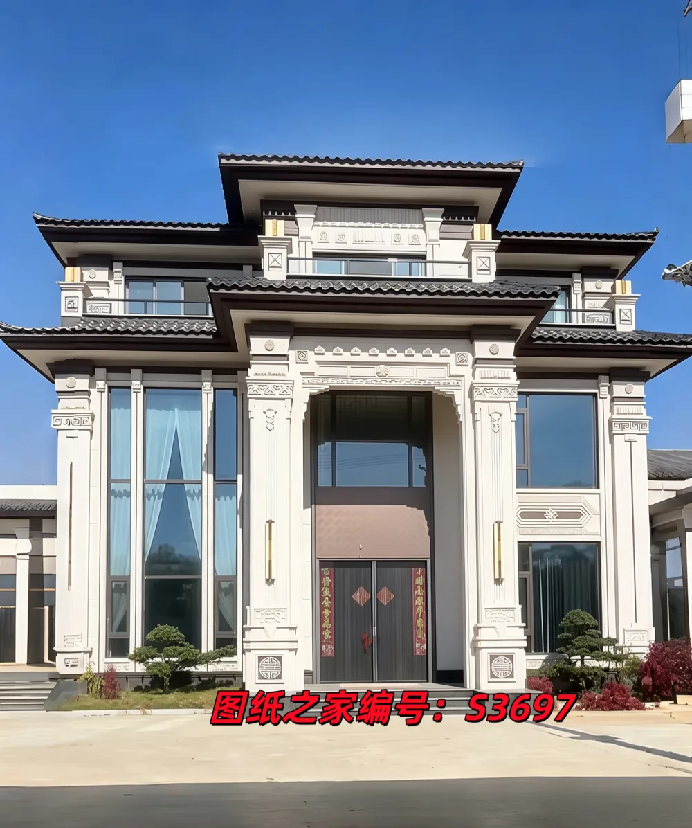 真实建好实拍大宅 2 - 新中式豪华独立大宅 S3697
