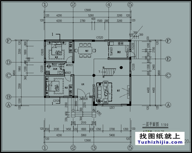 120平方米農村經典二層房屋設計圖紙,造型精緻好看