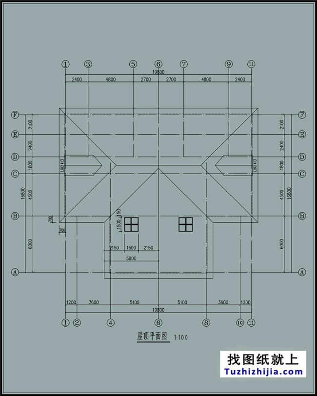 325平方米农村四层双拼别墅设计图纸及效果图,20X17米