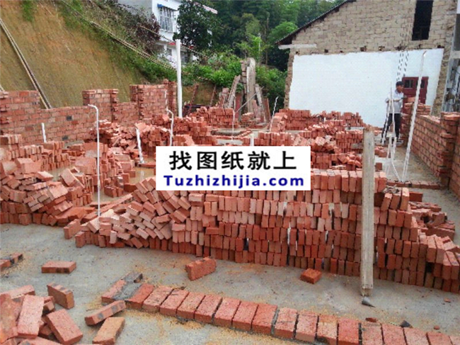 湖南省刘先生自建的双拼二层带阁楼全套施工直播。