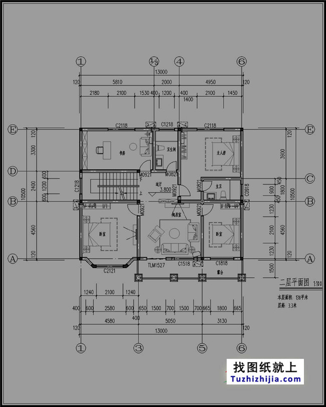 150平方米新農村三層房屋設計圖,磚混結構