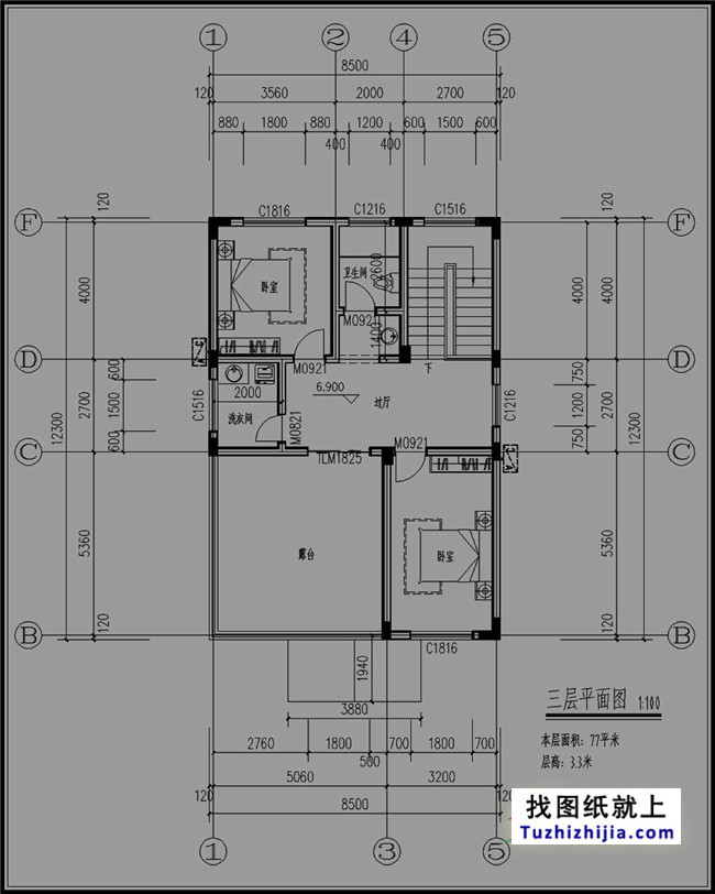 2套10X10米的农村别墅设计，2层好还是3层好？