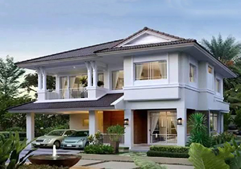 150平二层别墅房屋设计图，现代风格，造型精致