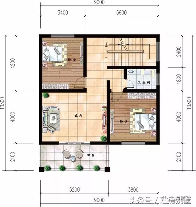 3款小开间别墅设计方案图，小开间这样建才好看