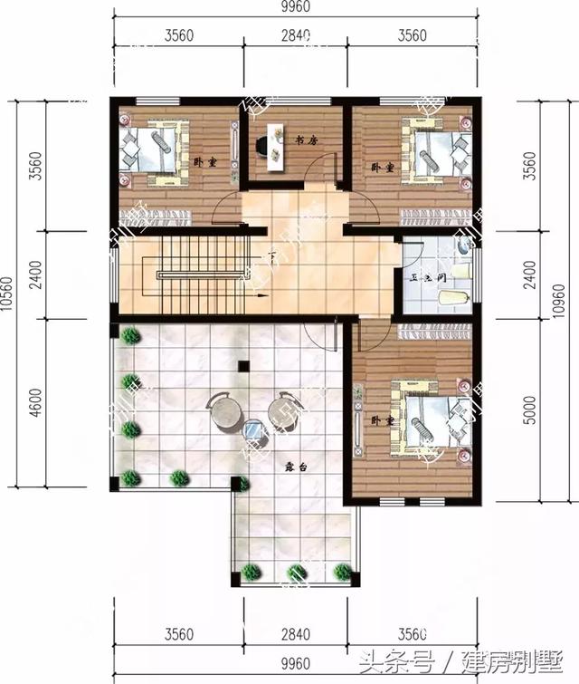 3款小开间别墅设计方案图，小开间这样建才好看