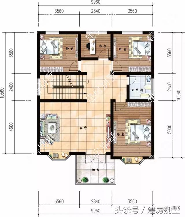 3款小开间别墅设计方案图，小开间这样建才好看