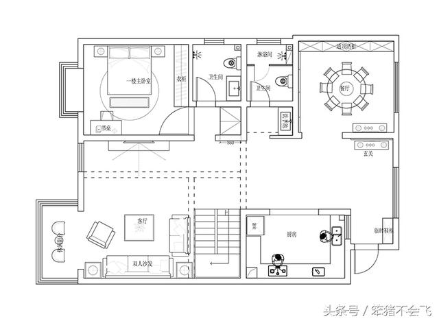 郊区自建别墅，古典风格装新案例实拍，土豪