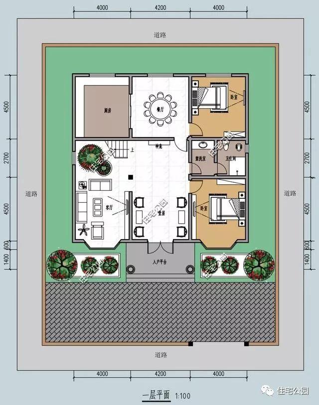 80万自建的三层别墅案例实拍，附装修照片