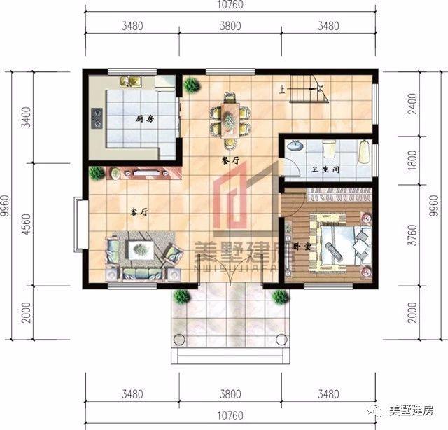 宅基地小不怕，3款小面积二层农村小别墅方案图