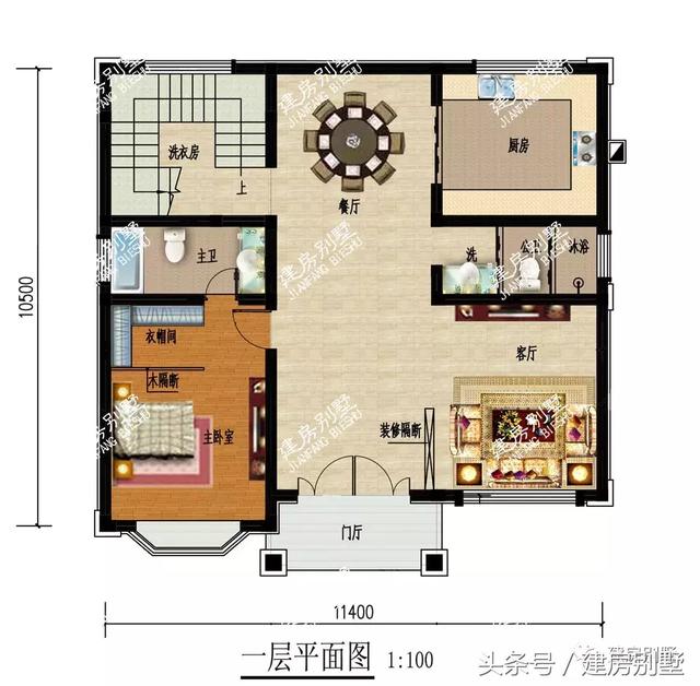2套爆款三层别墅方案户型图，风靡江浙地区