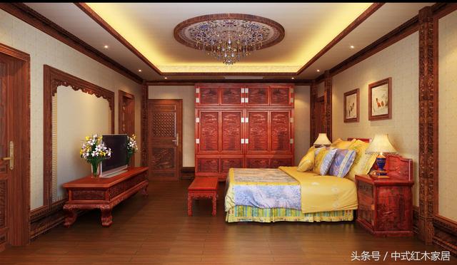 中式红木家装独栋别墅古典风格设计成装修界象征
