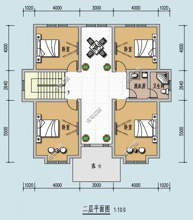 3套三层别墅自建房图纸，含预算，你喜欢哪套？