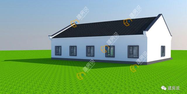 4款一层农村住宅设计，最适合北方人的房屋设计