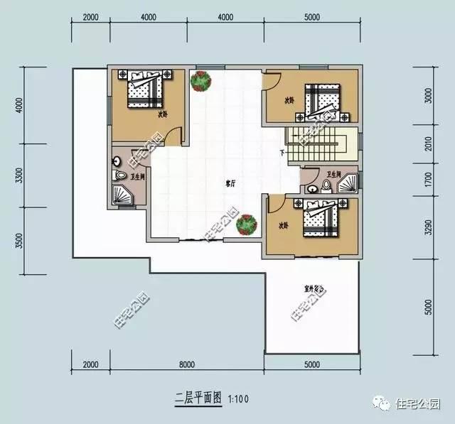 2017年最新6套双层别墅，接地气的农村自建房户型，含图纸
