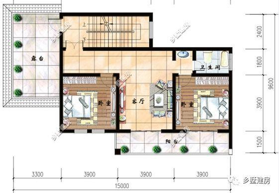 3款适合乡村的简单住宅设计方案图，造价低，建造简单