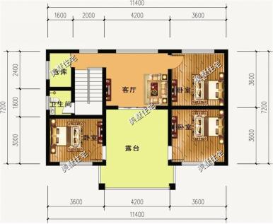 这12款别墅占地不足百平米，造价实惠，超级适合农村小面积宅基地