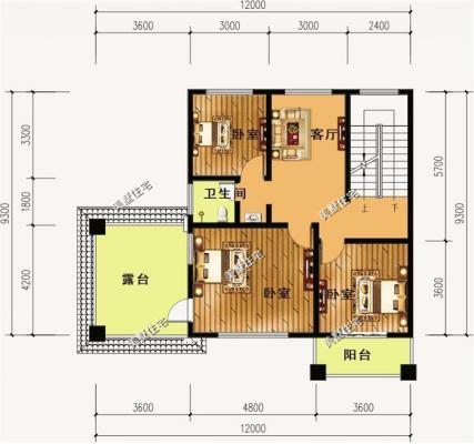 这12款别墅占地不足百平米，造价实惠，超级适合农村小面积宅基地