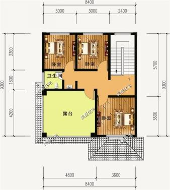 这12款别墅占地不足百平米，造价实惠，超级适合农村小面积宅基地