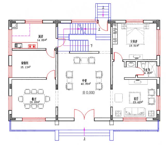 5款徽派风格农村自建房设计方案图，喜欢徽派的收藏了