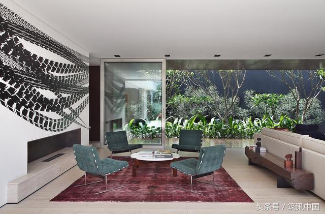 海南设计很新颖的房子带庭院和室内装修设计图