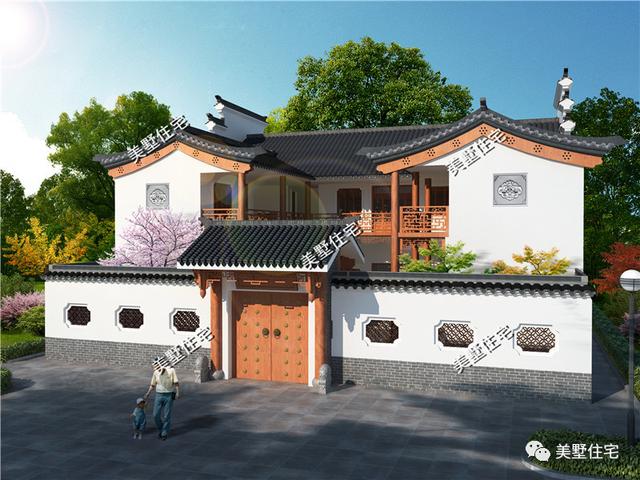 看完这5栋中国风格别墅图，才知道中式才是NO.1