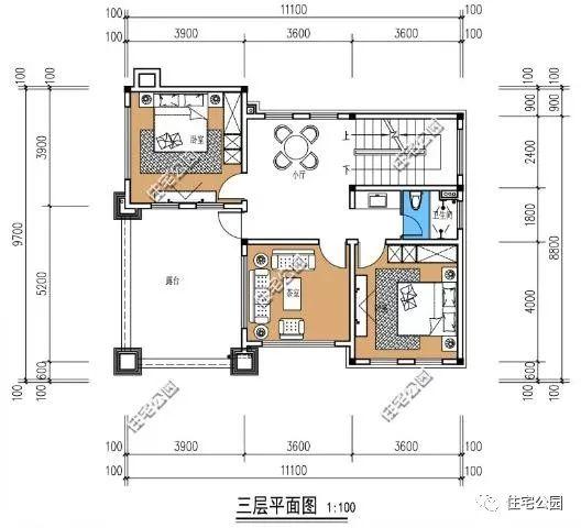 贵州小伙60万建3层别墅，附设计图和完工图，让城里人眼红去吧