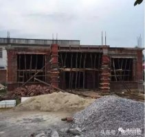 农村自建房外装选用真石漆，既省事又省钱，晒晒建房过程