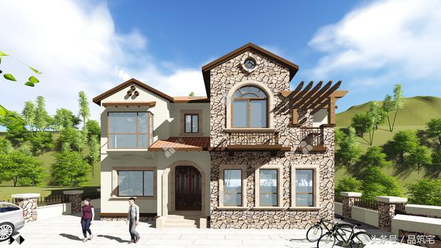 二层西班牙风格别墅方案展示，从设计到完工全过程，还带装修