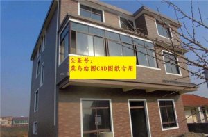 21万建3层别墅，户型方正简洁大方，房间尺度适宜合理带大阳台