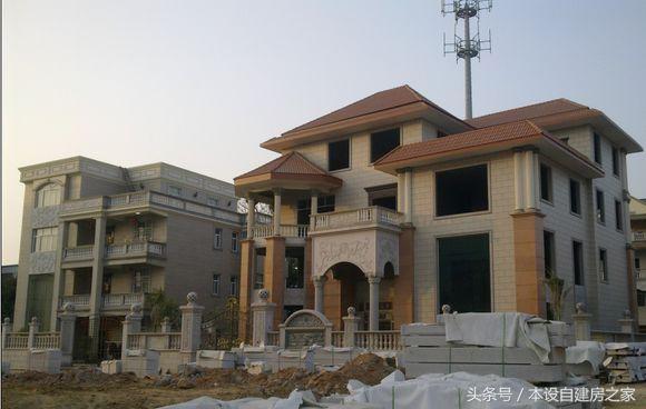 江浙农村现代民居别墅实景照片，有没有你喜欢的