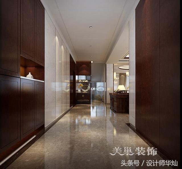 郑州500平别墅设计：将现代融合到中式，去繁存简