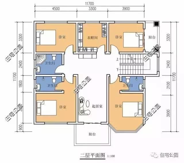 两套三层实用自建房户型，你喜欢哪套？