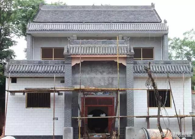 陕西自建四合院式住宅，古色古香，全被一个海尔太阳能热水器毁了