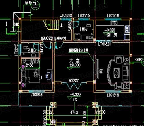 3厅6卧带老人房+主卧套房+多阳台三层自建房设计图，30万占地140㎡