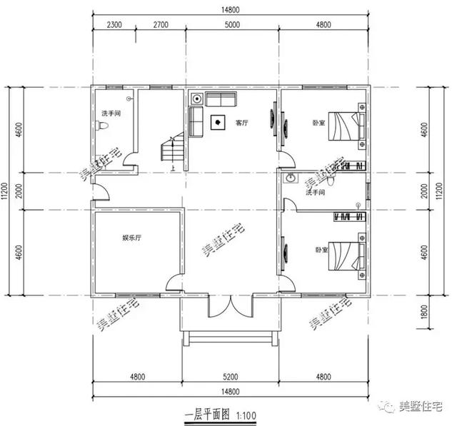 二层新中式别墅图，中式与现代的完美结合，看过的都说好
