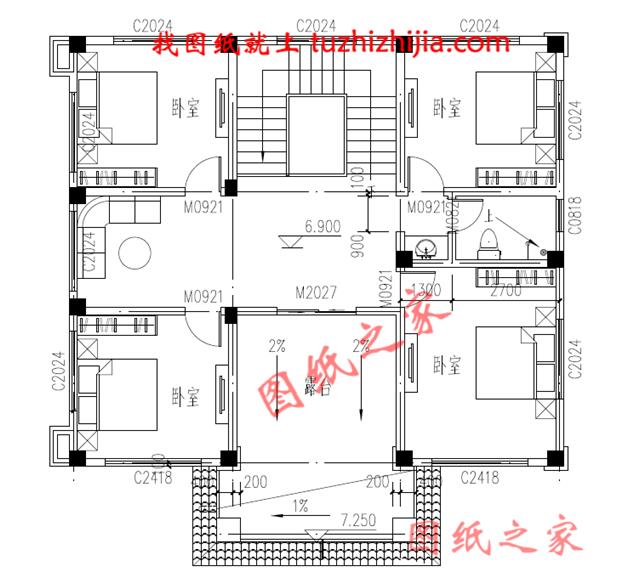 新中式三层楼房设计图