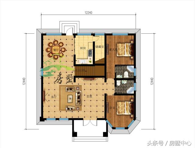 自建房别墅设计：湖南衡阳三层精品小别墅，特别豪气，占地还小！