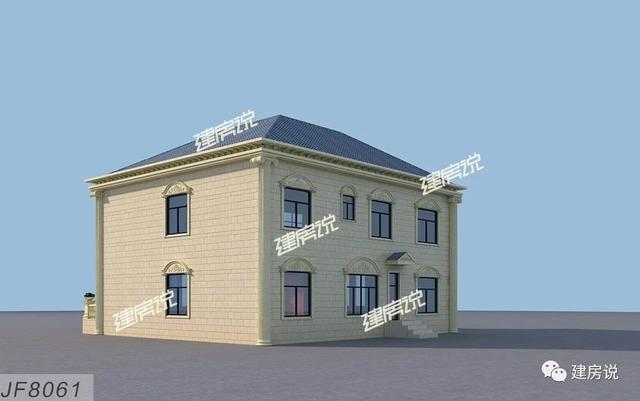 3套气派的别墅设计图，典型欧式风格，颜值超高，值得一建